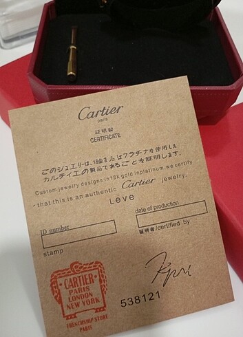  Beden Cartier bileklik 