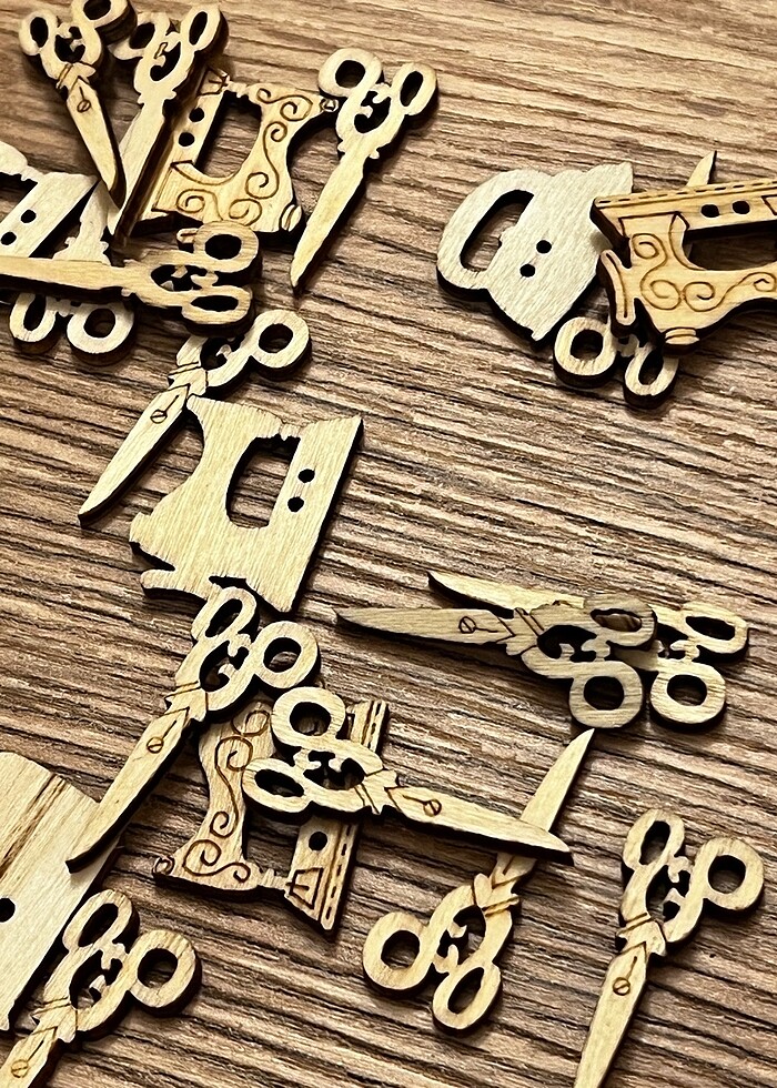 Düğme dekoratif amaçlı 40 adet - Görsel 4