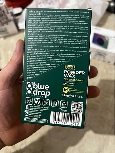 Saç matlaştırıcı toz 15 mg - Görsel 3