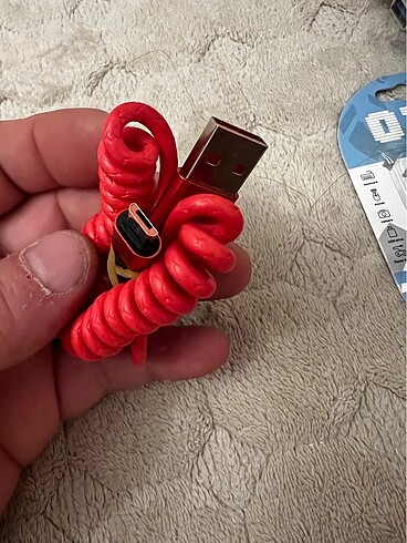 USB mikro çıkış şarj kablosu
