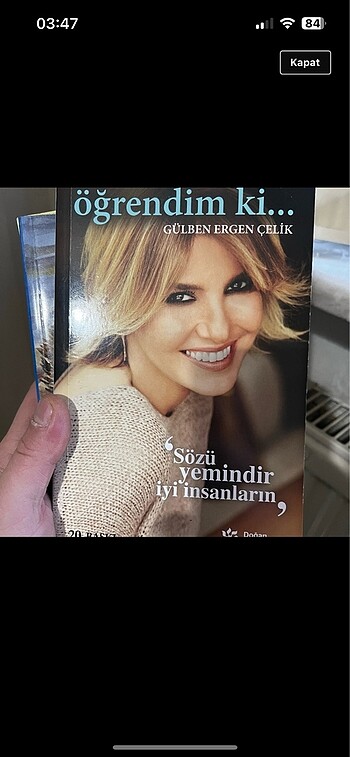 Öğrendim ki Gülben Ergen
