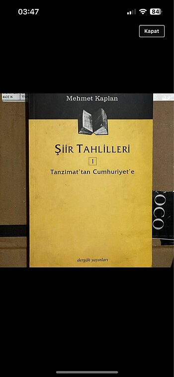 Şiir tahlilleri tazminattan Cumhuriyet?e