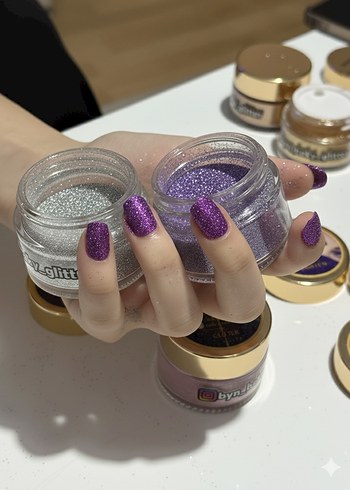 Glitter,incitozu,nail glitter,chromepowder - Görsel 6