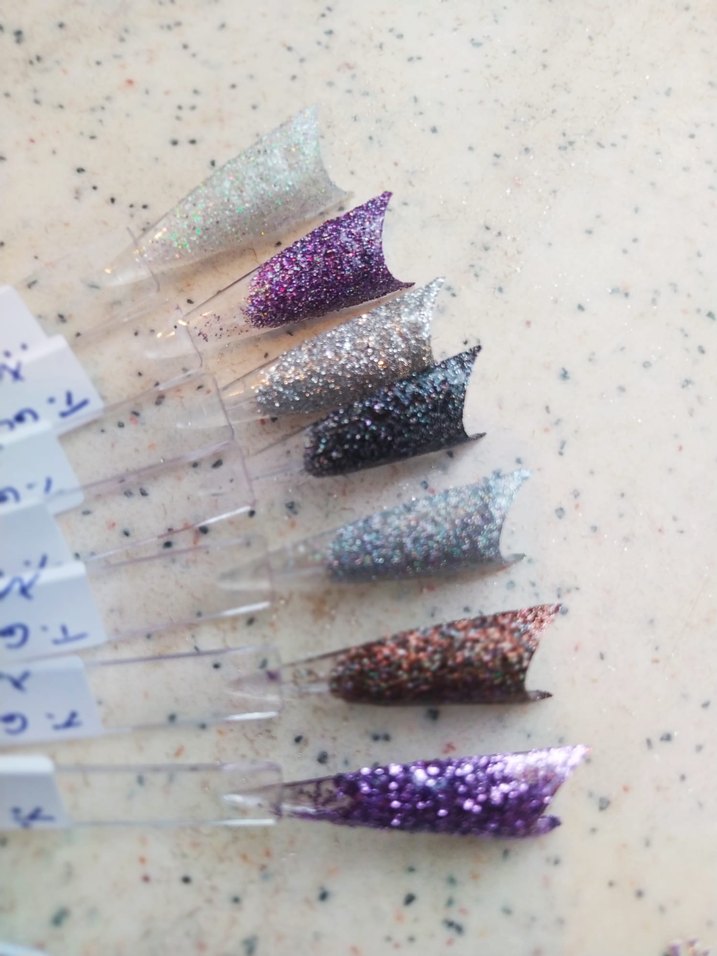 Glitter,incitozu,nail glitter,chromepowder - Görsel 3