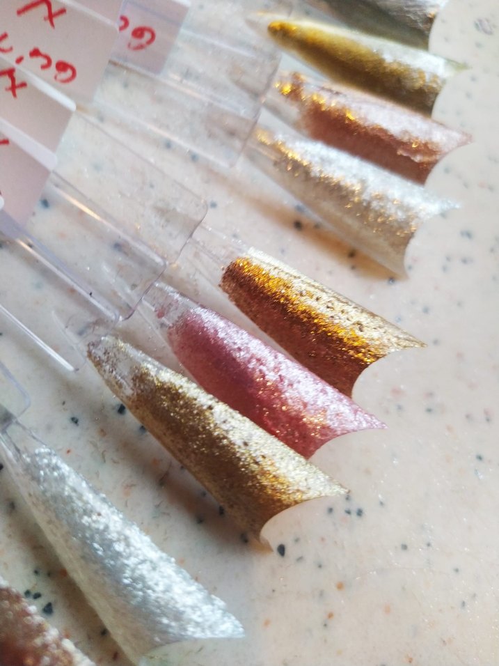 Glitter,incitozu,nail glitter,chromepowder - Görsel 4