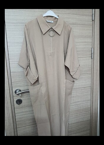 Keten boydan tunik.
