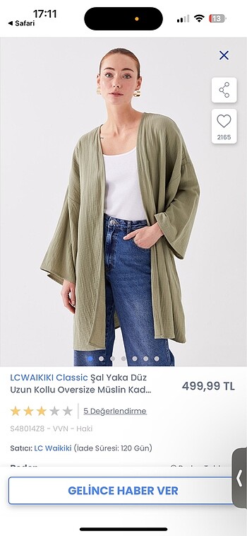 LC Waikiki Lcw kimono