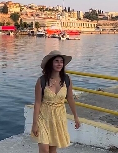 İp Askılı Yazlık Elbise