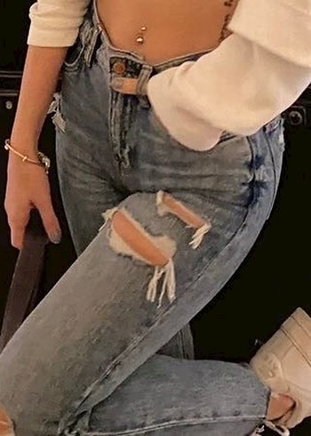 Bershka Bershka Yırtık Jean