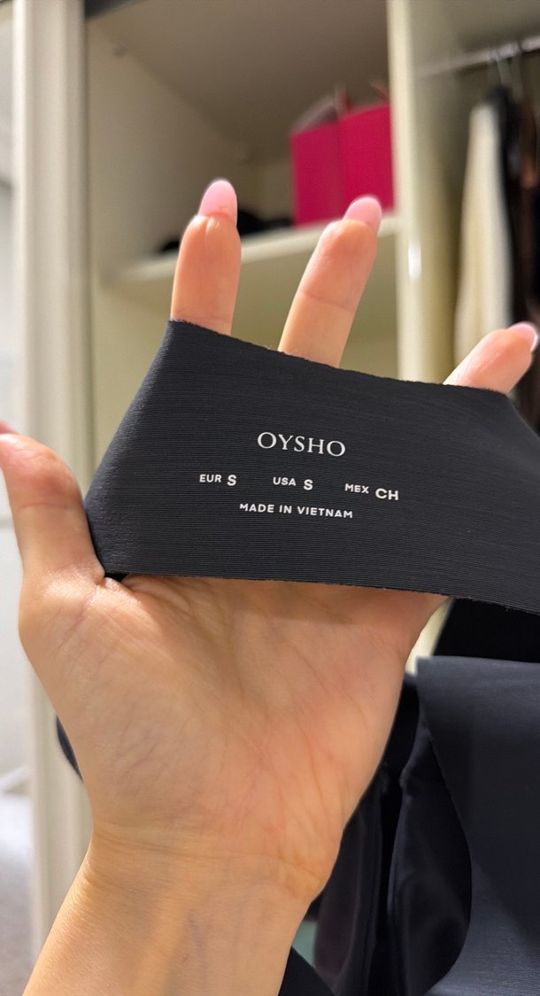 Oysho Compressive orta destekli çapraz sırt spor sütyeni — görsel 4/4