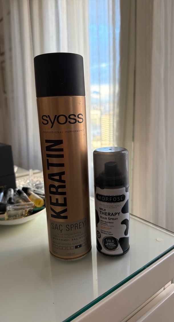 Syoss Keratin & Morfose Milk Therapy & Ashley Joy kuru Sampuan — görsel 2/3
