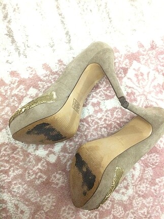 37 Beden camel Renk Nine West İnce Topuklu Ayakkabı