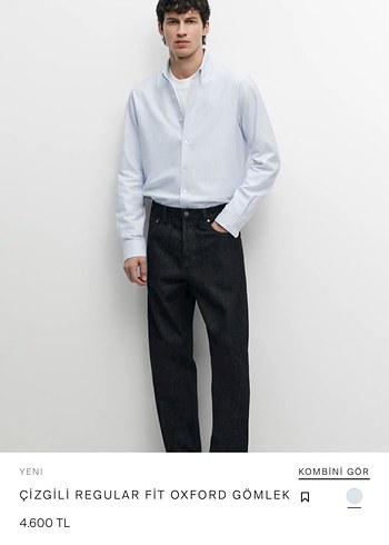 Massimo Dutti Cizgili Oxford Gomlek