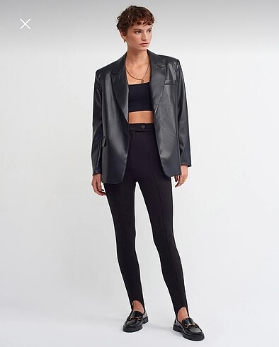 Dilvin Blazer Deri Ceket