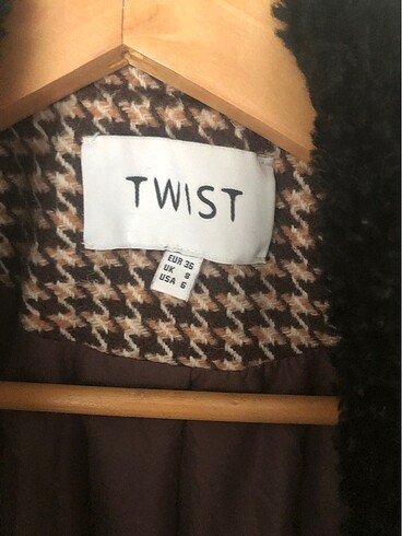 s Beden kahverengi Renk Twist kaban