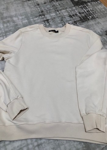 Gri Kadın Bisiklet Yaka Sweatshirt 2tane sweat - Görsel 6