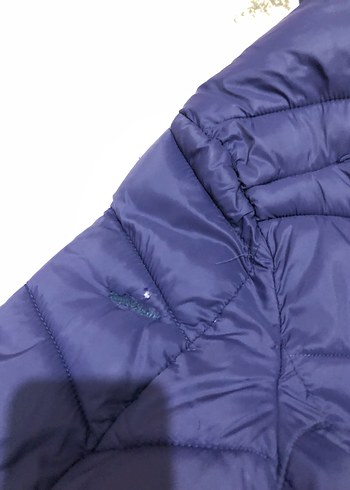 Kadın Lacivert Midi Kışlık Mont - Görsel 6