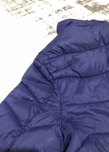 Kadın Lacivert Midi Kışlık Mont - Görsel 5