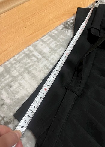 Siyah Kemerli Uzun Kadın Etek aybike stil markası - Görsel 4