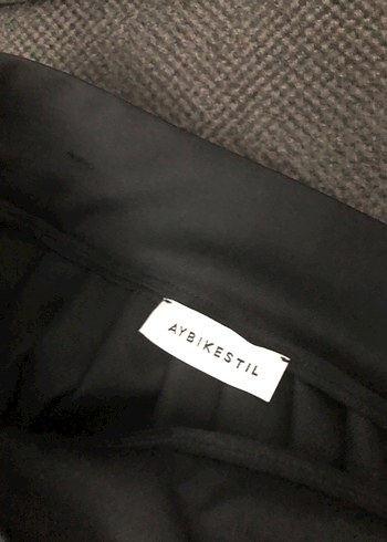 Siyah Kemerli Uzun Kadın Etek aybike stil markası - Görsel 8