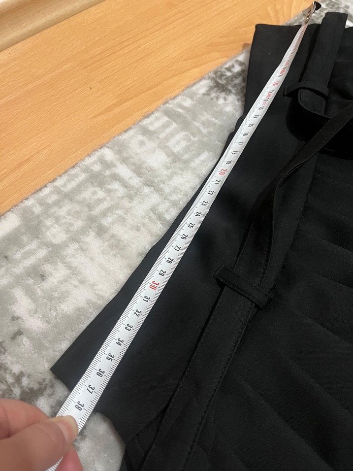 Siyah Kemerli Uzun Kadın Etek aybike stil markası - Görsel 4