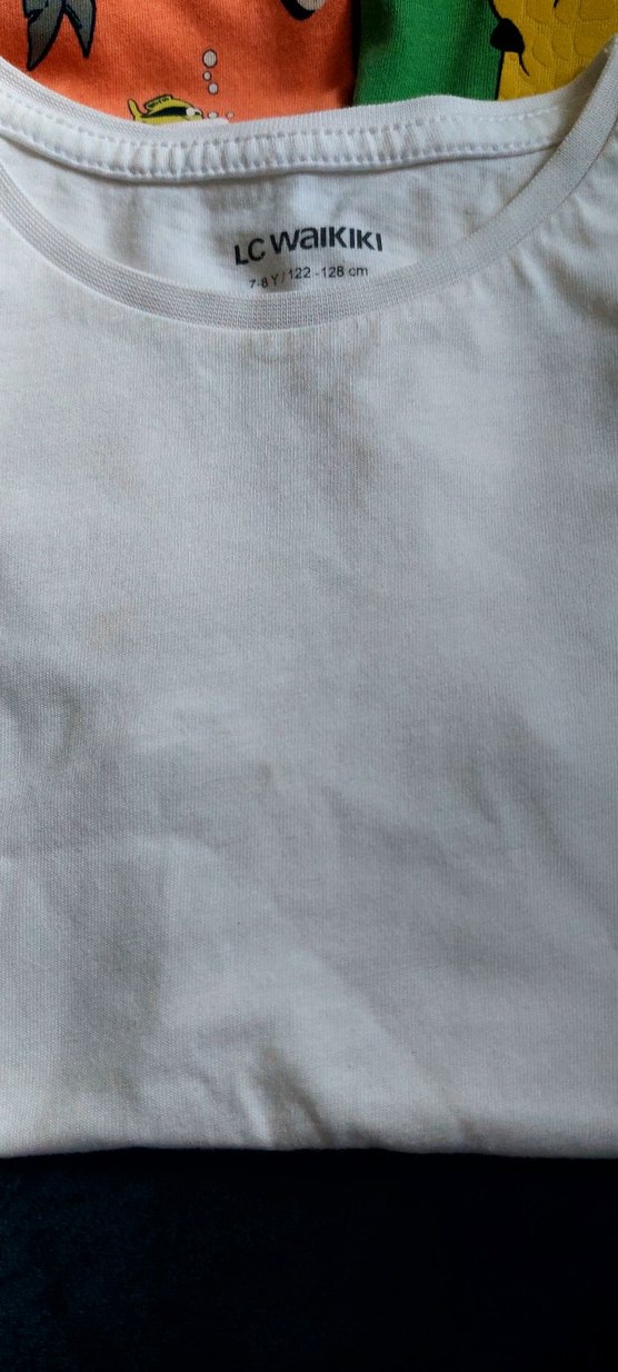 Beyaz LC Waikiki Çocuk tişört - Görsel 3