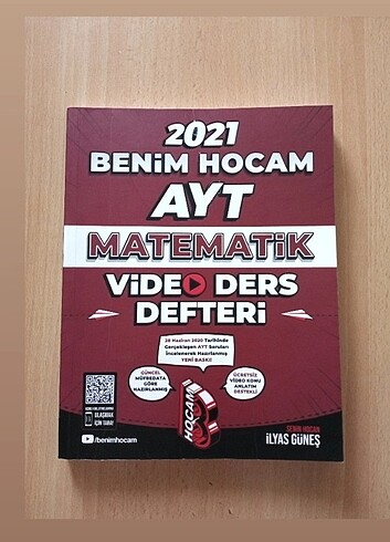 Benim hocam Ayt matematik video ders defteri 