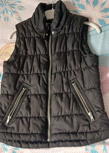 H&M Siyah Sisme Yelek Cocuk
