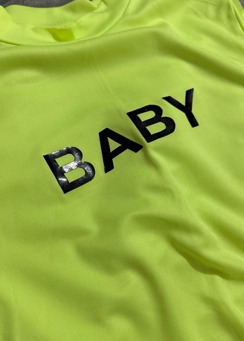 Neon Baskılı Kısa Kollu Tişört - Görsel 3