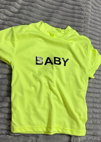 Neon Baskılı Kısa Kollu Tişört - Görsel 2