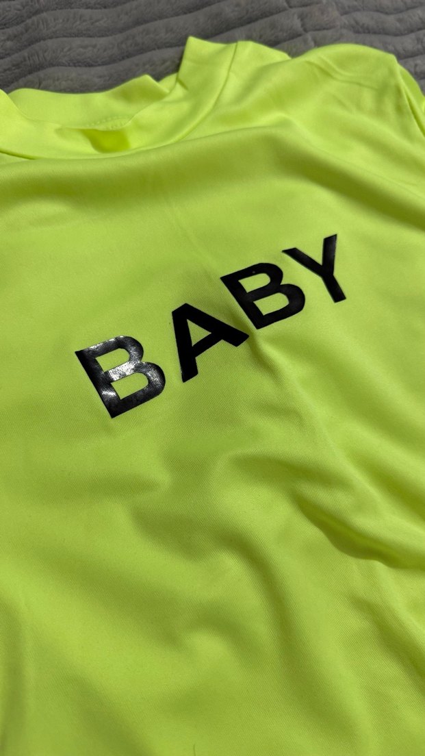 Neon Baskılı Kısa Kollu Tişört - Görsel 3