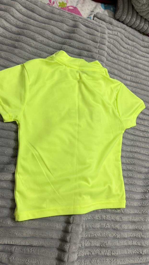Neon Baskılı Kısa Kollu Tişört - Görsel 4