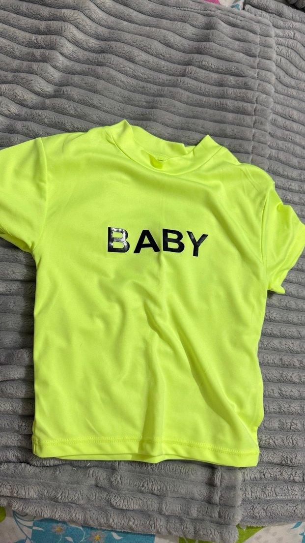 Neon Baskılı Kısa Kollu Tişört - Görsel 2