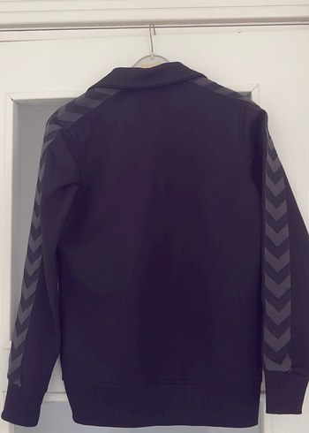 Siyah Kadın Hummel Fermuarlı Spor Ceket - Görsel 5