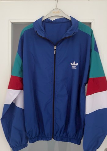 vintage 90's oversize ceket yağmurluk - Görsel 4