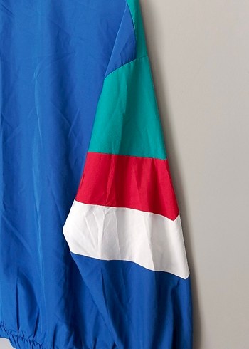 vintage 90's oversize ceket yağmurluk - Görsel 8