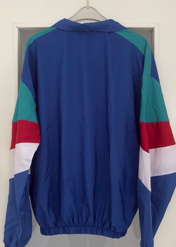 vintage 90's oversize ceket yağmurluk - Görsel 6