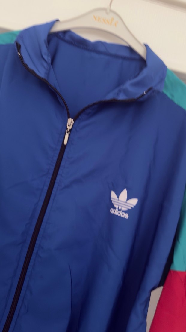 vintage 90's oversize ceket yağmurluk - Görsel 5