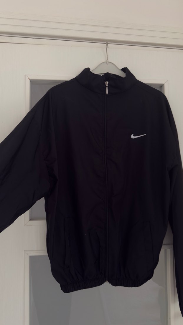 vintage 90's oversize ceket yağmurluk - Görsel 2