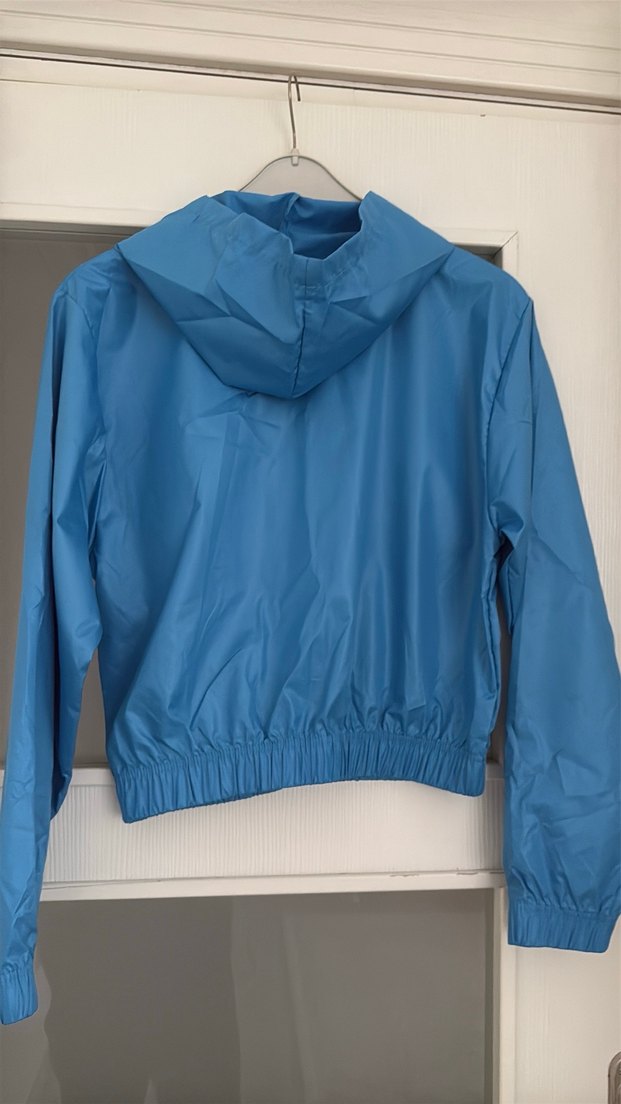 Yağmurluk Mont Mavi - Görsel 3