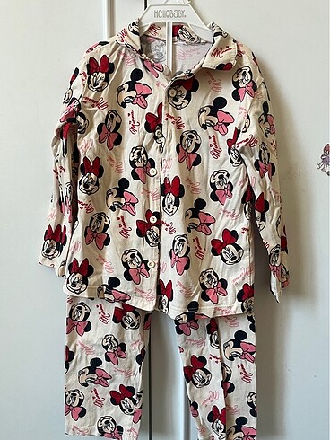 Minnie mouse pijama takımı