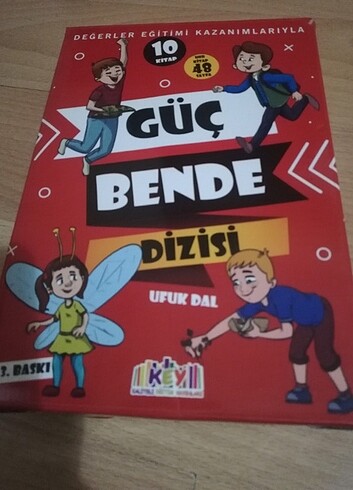  Güç bende kitap serisi-10 kitap. 