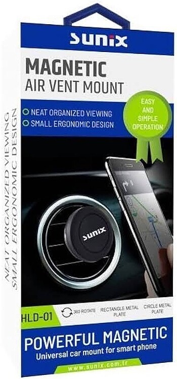 Sunix Çok Güçlü Araç Telefon Tutacağı Sıfır