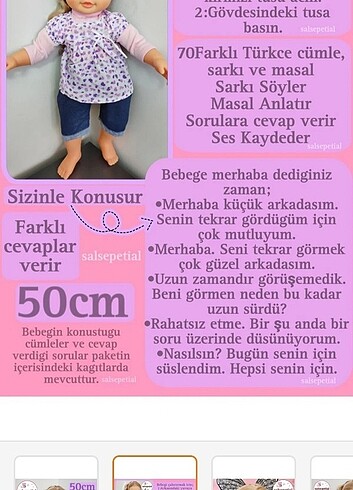 Konuşan cevap veren bebek - Görsel 4