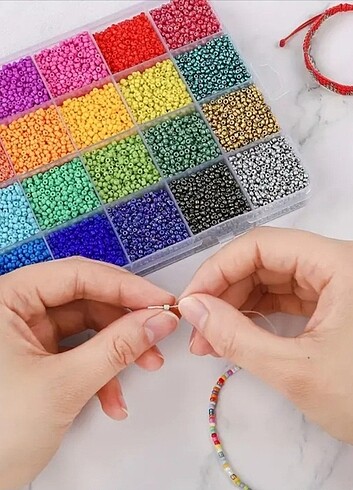 2 mm boncuk seti - Görsel 2