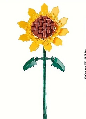 Orijinal lego boyutunda ayçiçeği lego - Görsel 2