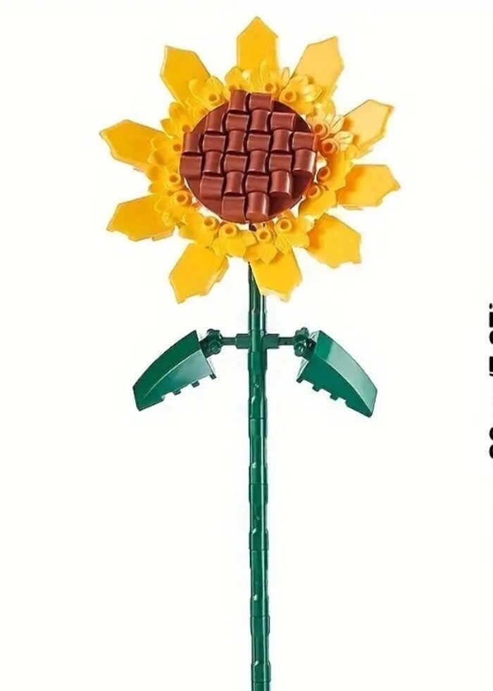 Orijinal lego boyutunda ayçiçeği lego - Görsel 2