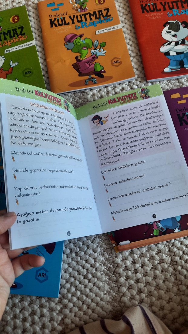 Dedektif Kulyutmaz Çizgi Roman Serisi 3. sınıfa uygun - Görsel 5