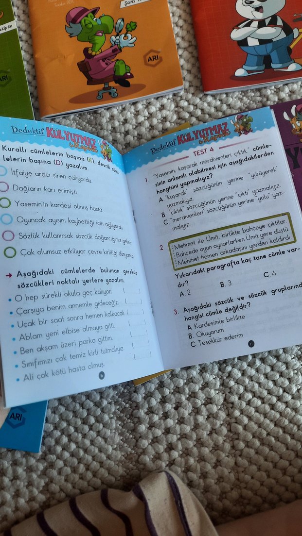 Dedektif Kulyutmaz Çizgi Roman Serisi 3. sınıfa uygun - Görsel 4