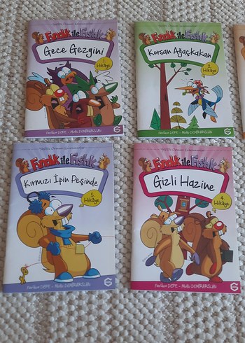 Fındık ile Fıstık Çocuk Kitapları Seti 2. Ve 3. sınıfa uygun - Görsel 2